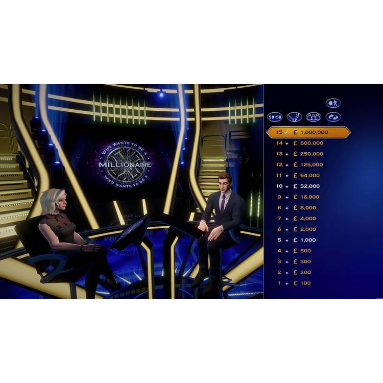 Who Wants to Be a Millionaire Final Answer Edition PS5 game, UK version