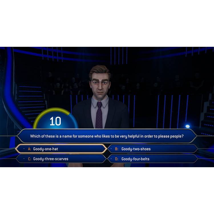 Who Wants to Be a Millionaire Final Answer Edition PS5 game, UK version
