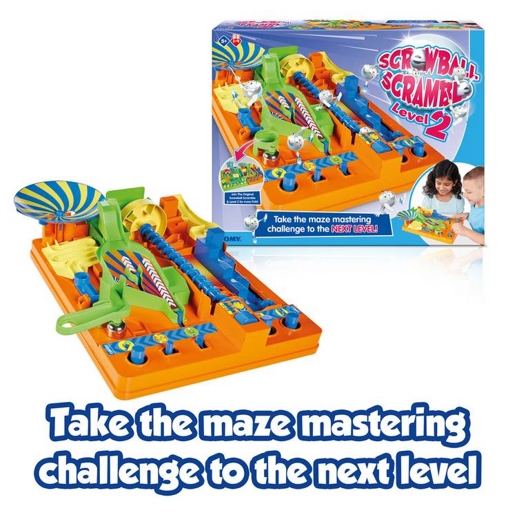 Tomy Screwball Scramble 2 game (British brand)
