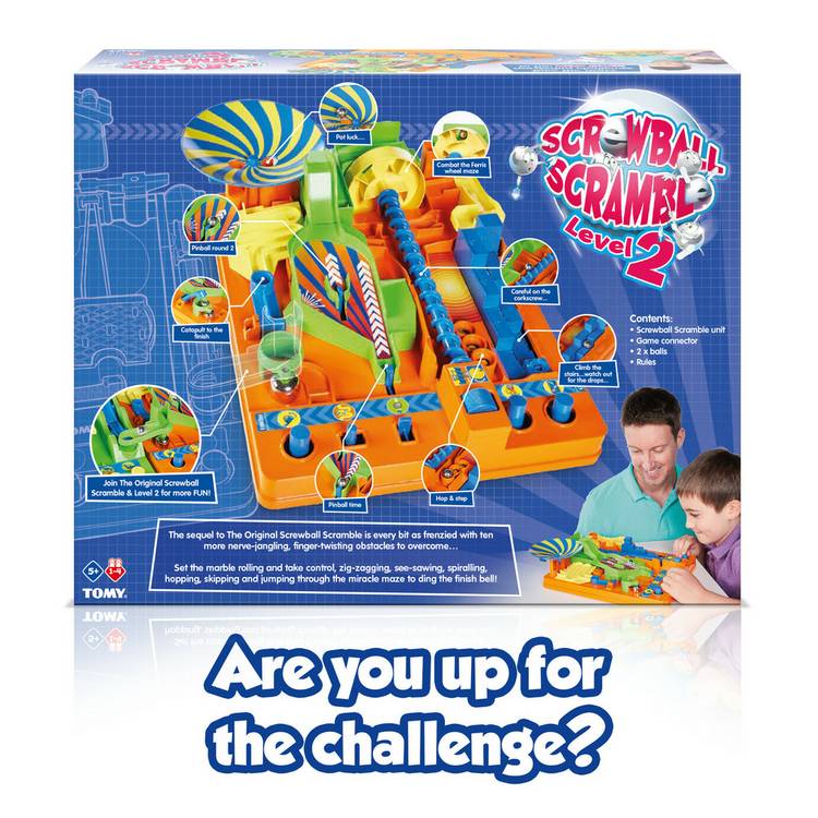Tomy Screwball Scramble 2 game (British brand)