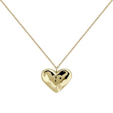 Radley hammered heart pendant necklace 60cm (British brand)