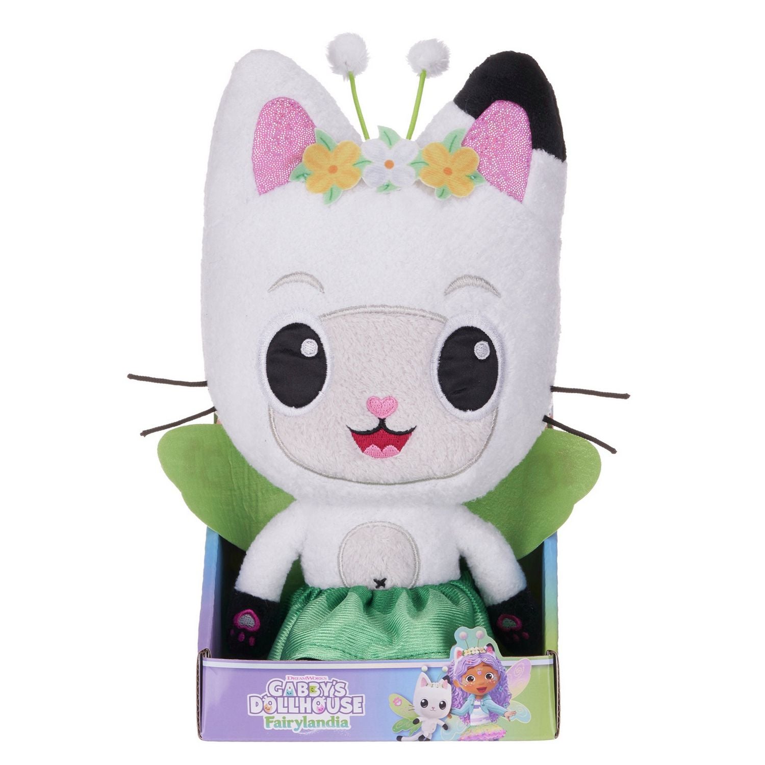 Gabby's Dollhouse Fairy Pandy Paws soft toy 10 inch - British product
