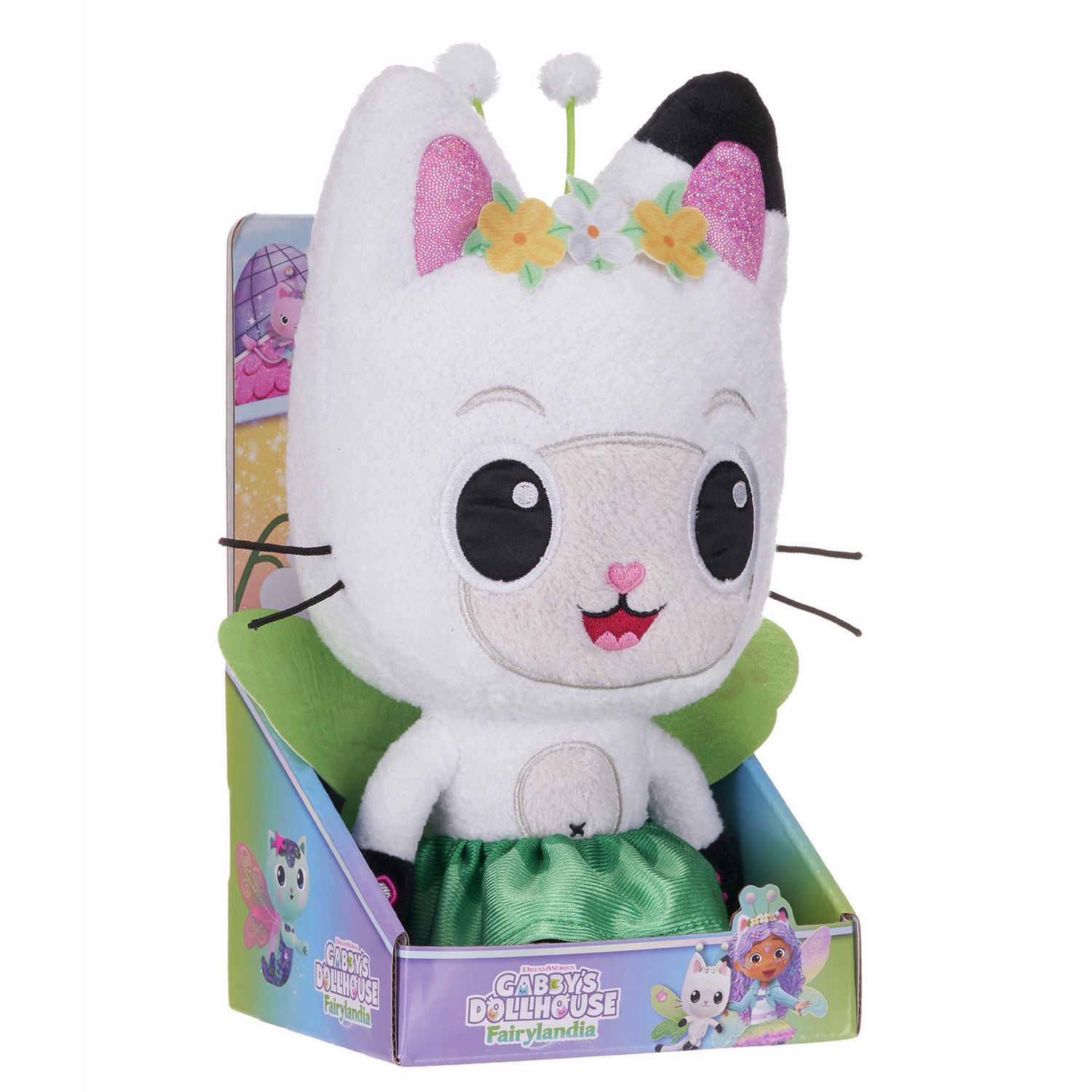 Gabby's Dollhouse Fairy Pandy Paws soft toy 10 inch - British product