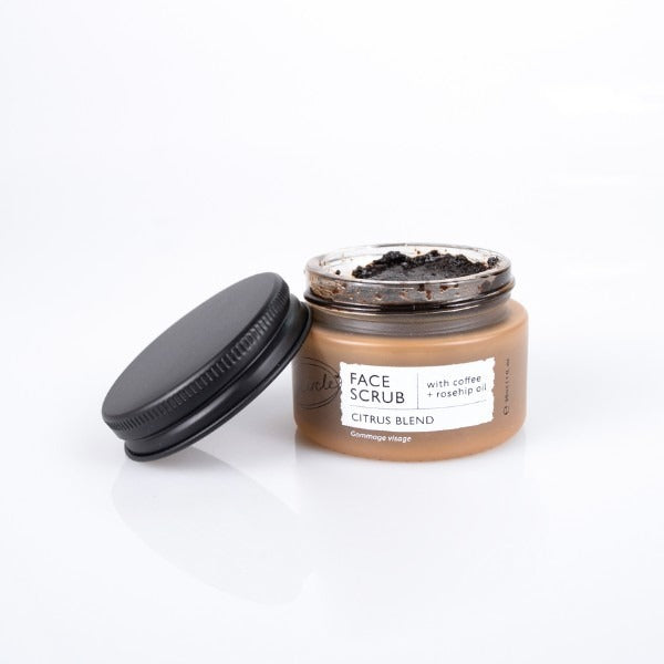 UpCircle Face Scrub Citrus with Coffee - Travel Size - 30ml