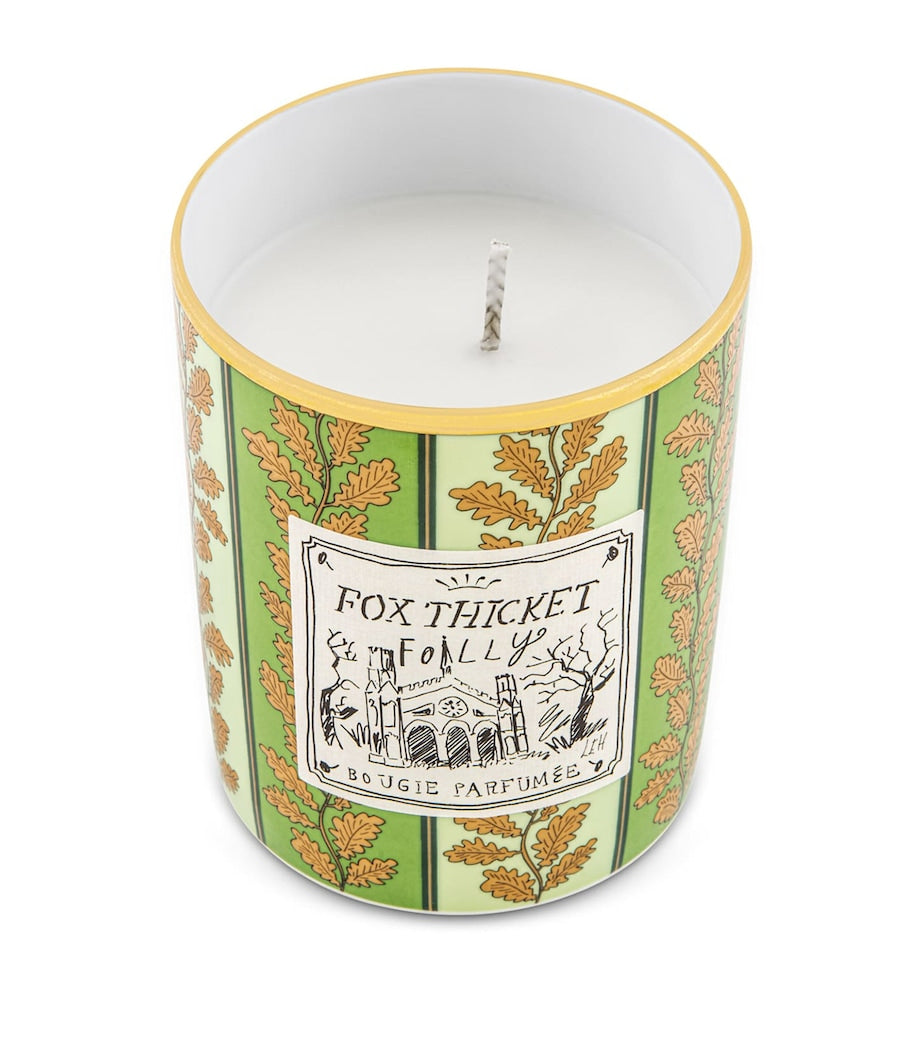 GINORI 1735 scented candle with smoky cedarwood and oakwood fragrance, 538g, UK version