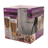 Ravenhead Entertain Beer Glasses Set    4 per pack GOODS M&S   