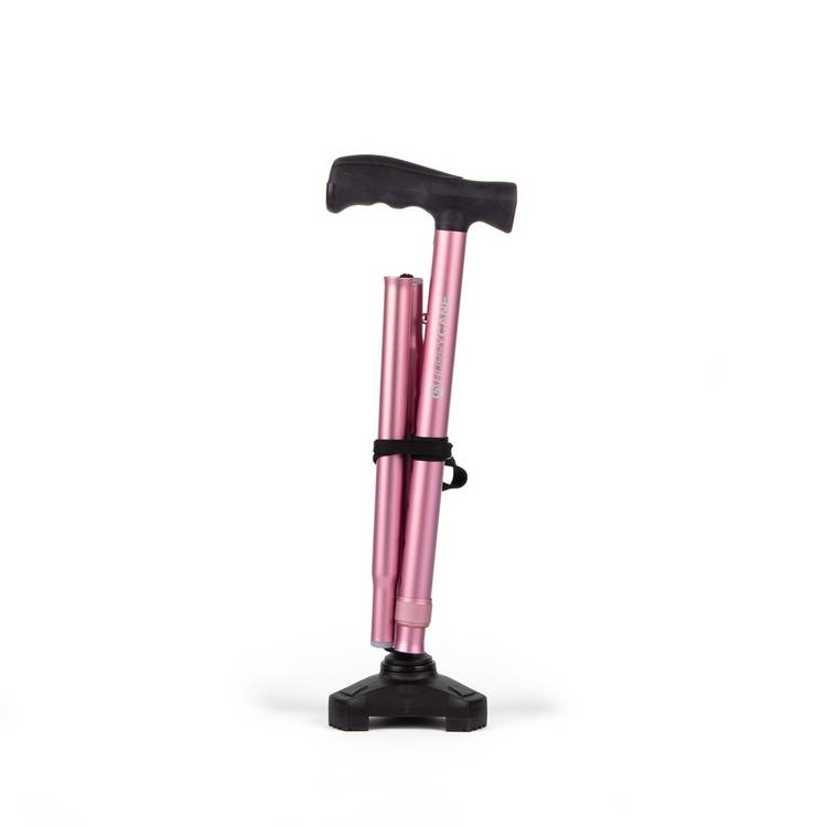 Drive Medical Hurrycane folding pivot walking stick, imported from the UK