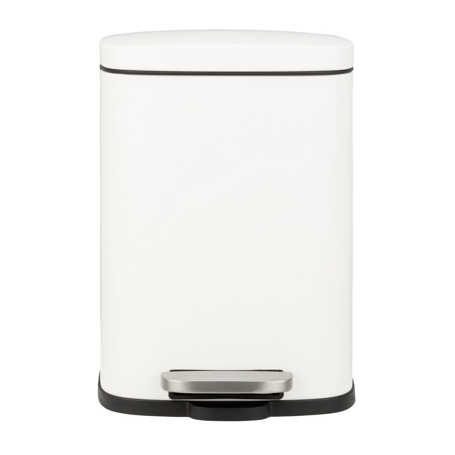 Argos Home white 5 litre rectangular pedal bin, UK version