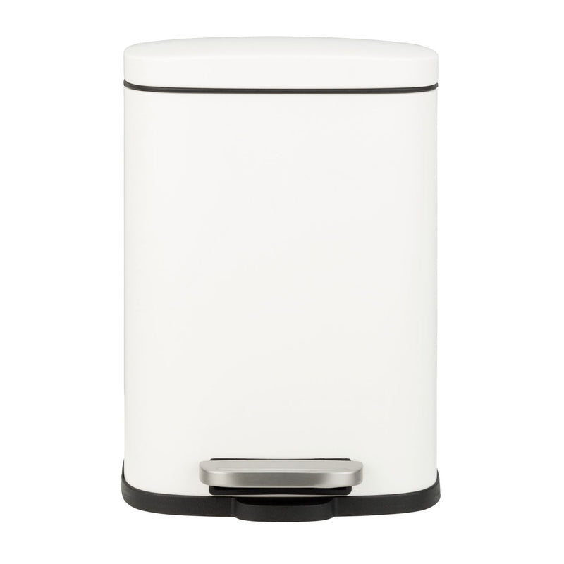 Argos Home white 5 litre rectangular pedal bin, UK version