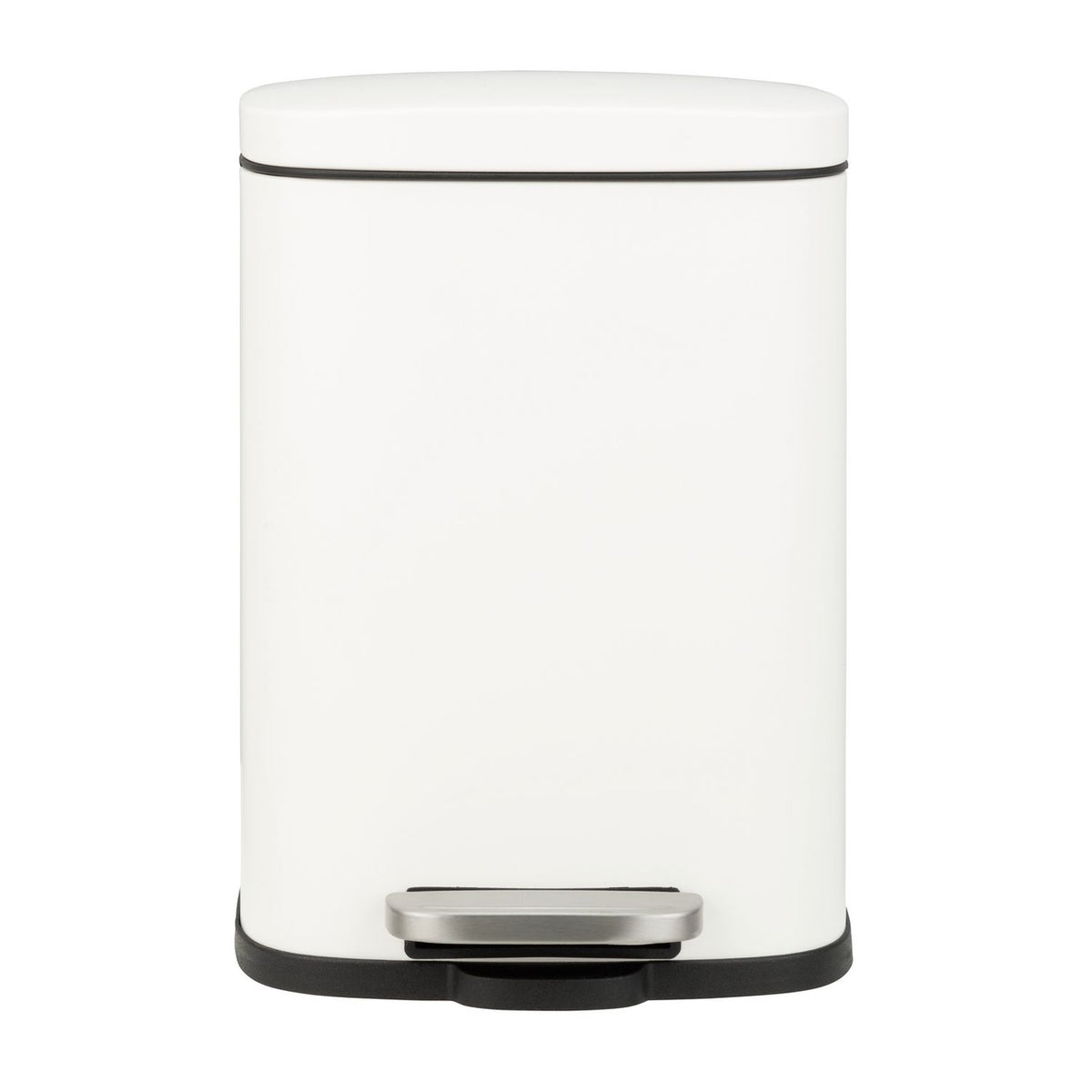 Argos Home white 5 litre rectangular pedal bin, UK version