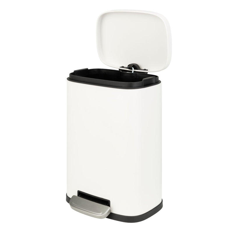 Argos Home white 5 litre rectangular pedal bin, UK version