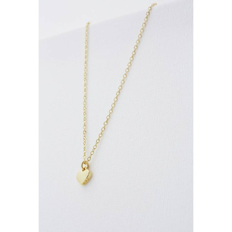Ted Baker gold tone heart pendant necklace - British product