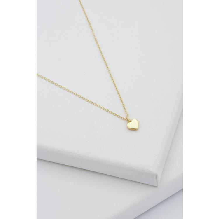 Ted Baker gold tone heart pendant necklace - British product