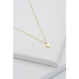 Ted Baker gold tone heart pendant necklace - British product