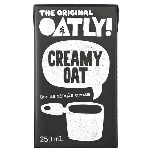 Oatly Creamy Oat Single Cream Chilled 250ml GOODS Sainsburys   