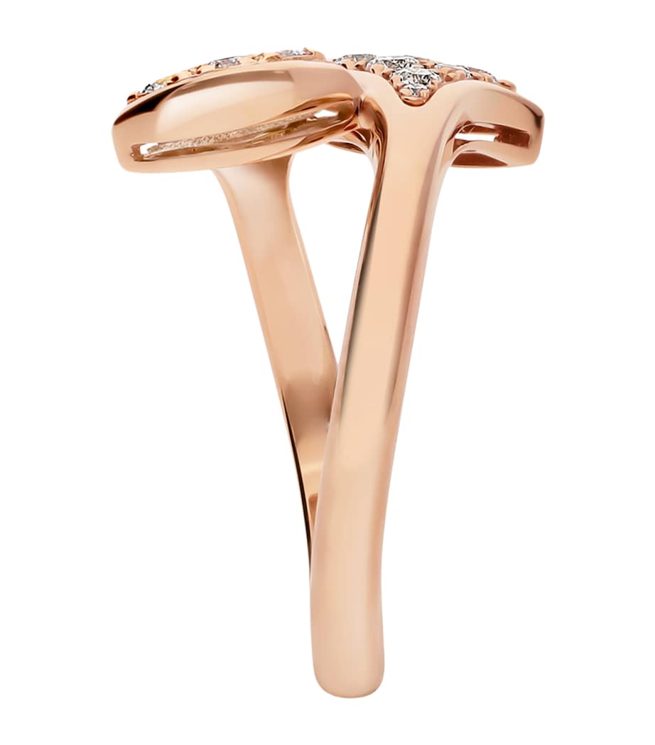Bvlgari Divas' Dream rose gold diamond ring, imported from the UK