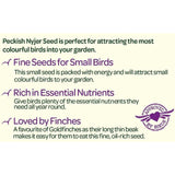 Peckish Nyjer Seed For Wild Birds   2kg GOODS M&S   