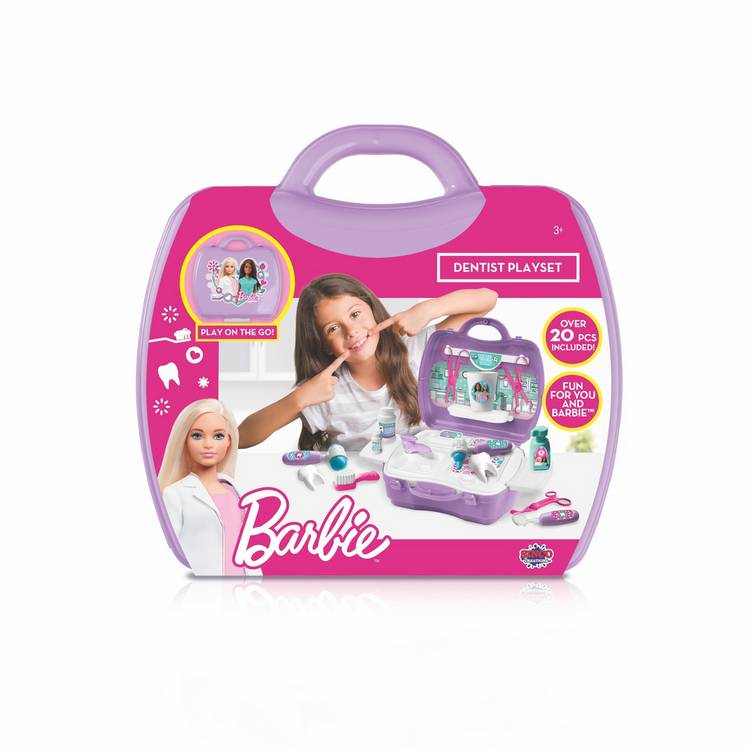 Barbie Dentist Playset with carry case, imported from the UK