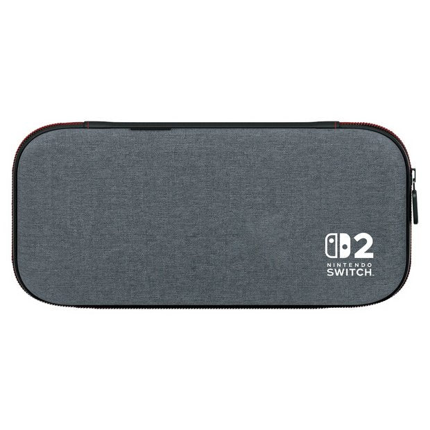 PowerA travel case for Nintendo Switch 2 Grey, imported from the UK