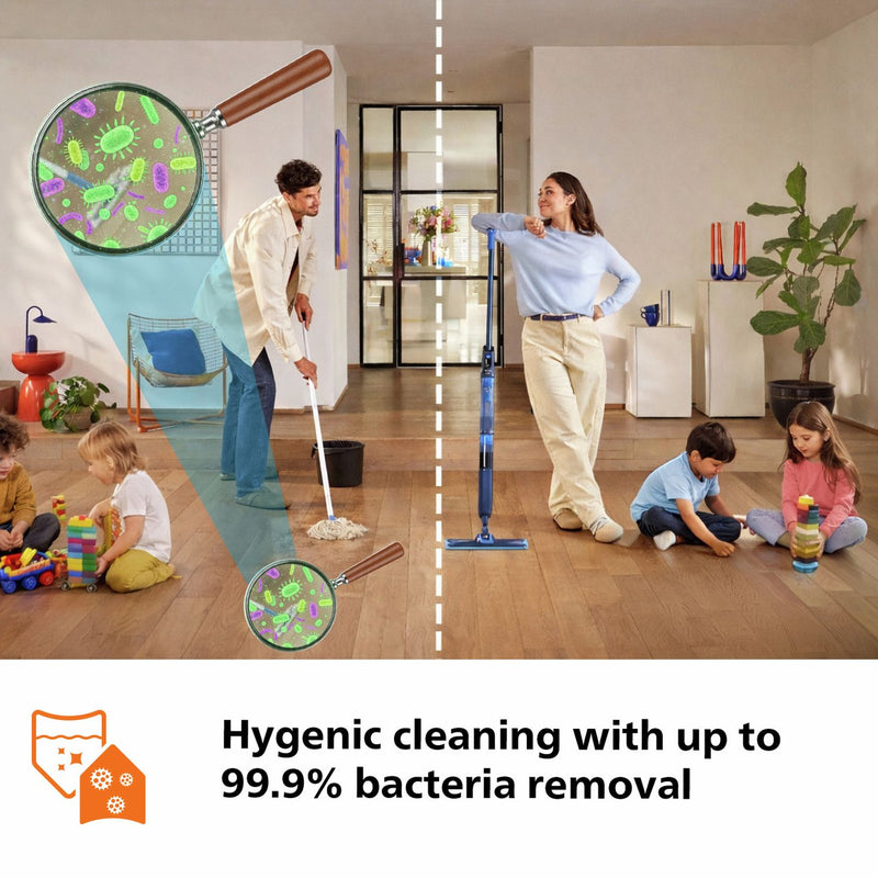 Philips OneUp 5000 electric mop - British product