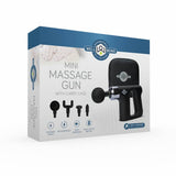 Menkind Mini Massage Gun with carry case and attachments, imported from the UK