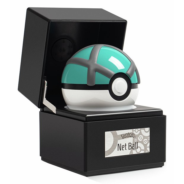 The Wand Company die-cast Pokémon Net Ball replica, imported from the UK
