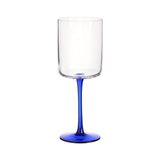 Habitat blue stem wine glasses set of 4, imported from the UK