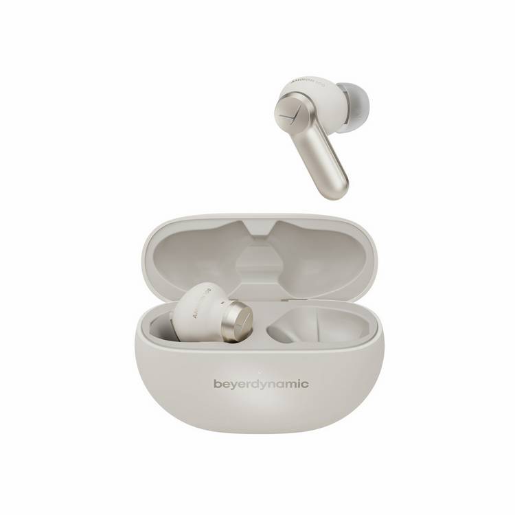 beyerdynamic AMIRON 100 true wireless earbuds cream, imported from the UK