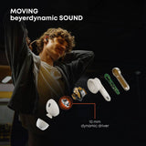 beyerdynamic AMIRON 100 true wireless earbuds cream, imported from the UK