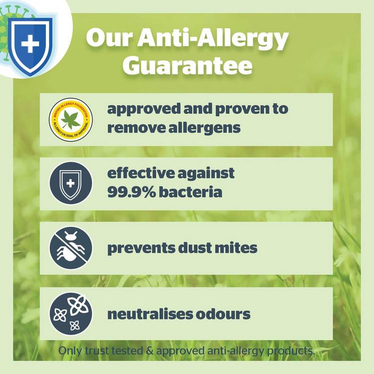 Silentnight Anti Allergy 4.5 Tog Duvet Single (British brand)