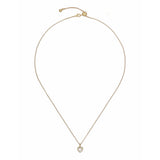 Ted Baker Hannela crystal heart pendant necklace yellow gold (British brand)