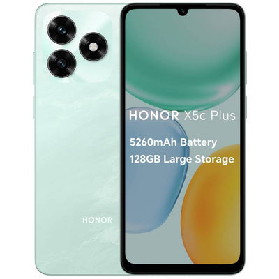 Argos HONOR X5c Plus 128GB AI SIM-Free Mobile Phone - Ocean Cyan- Buy online at McGrocer