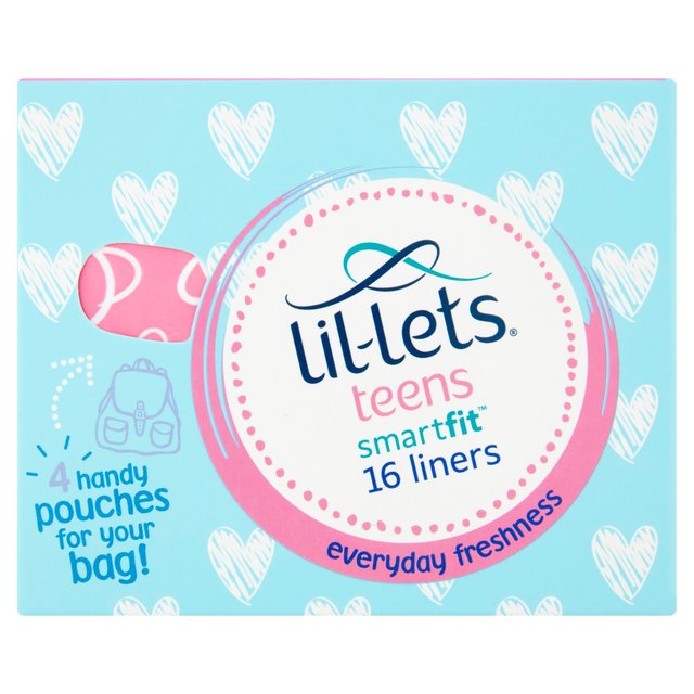 Lil-Lets Teens Liners   16 per pack