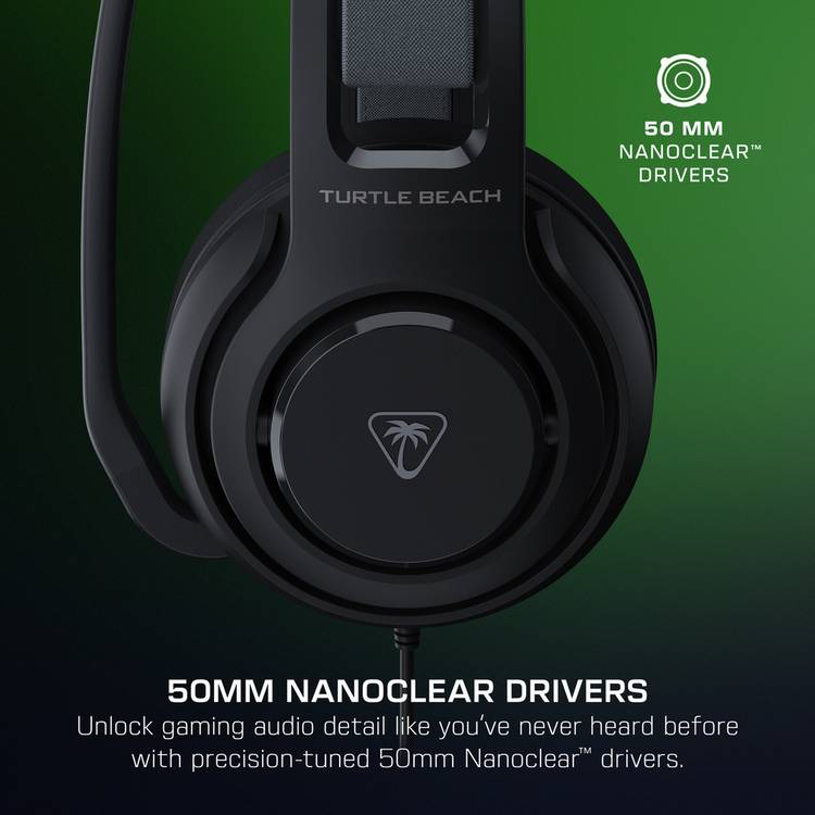 Turtle Beach Atlas 200 gaming headset black (British brand)