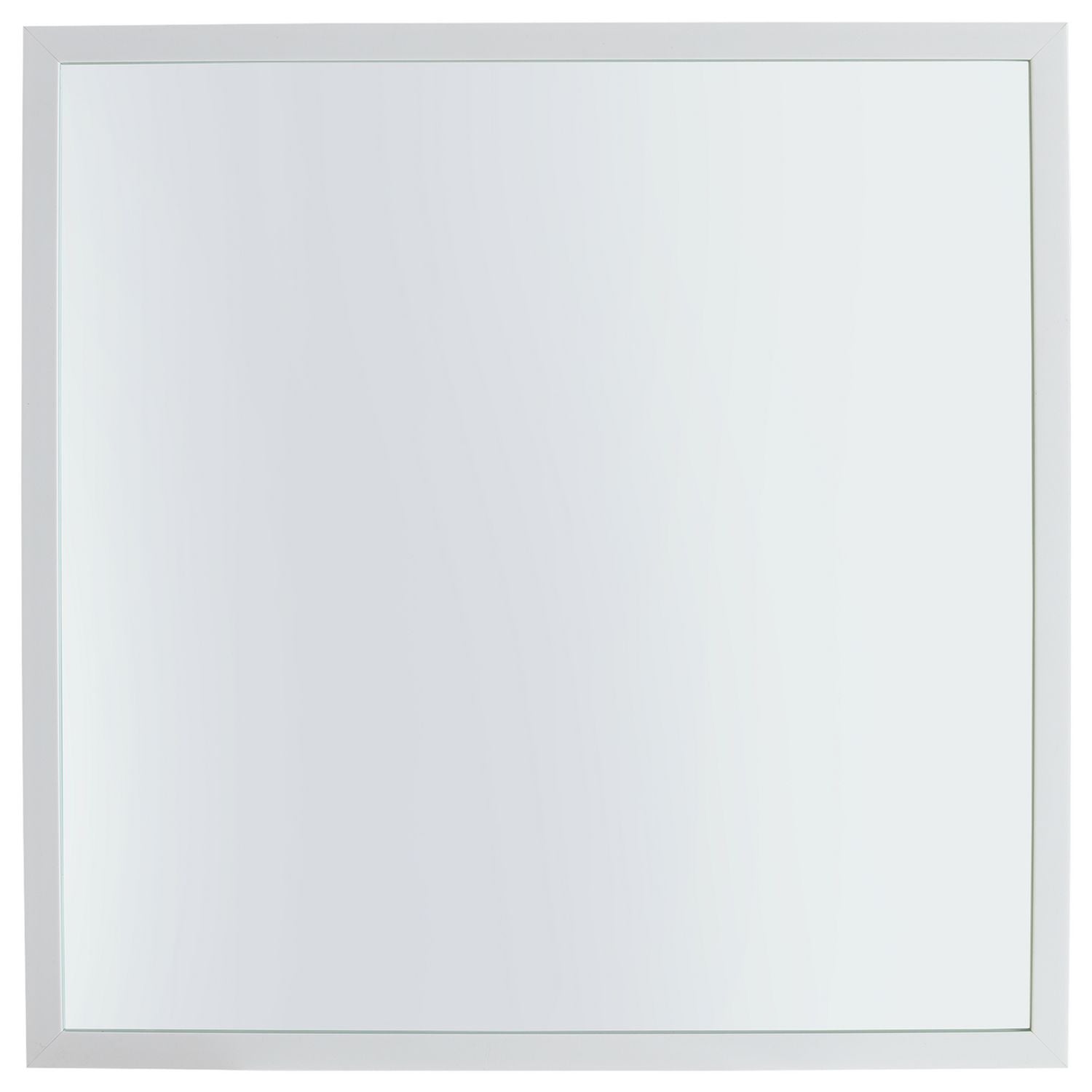 Home Essentials wall mirror white square 55x55cm, UK version