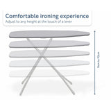 Minky Ergo Prozone ironing board 122x38cm - British product