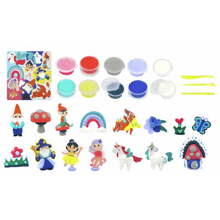 Chad Valley fairy drying clay set with tools, imported from the UK