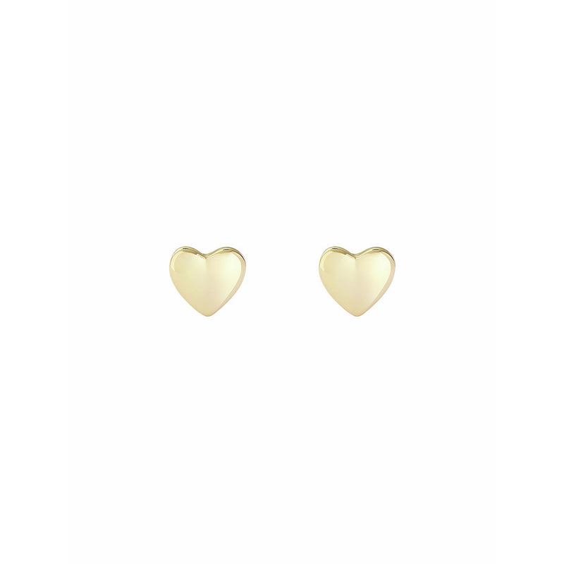 Ted Baker tiny heart stud earrings gold tone jewellery imported from the UK