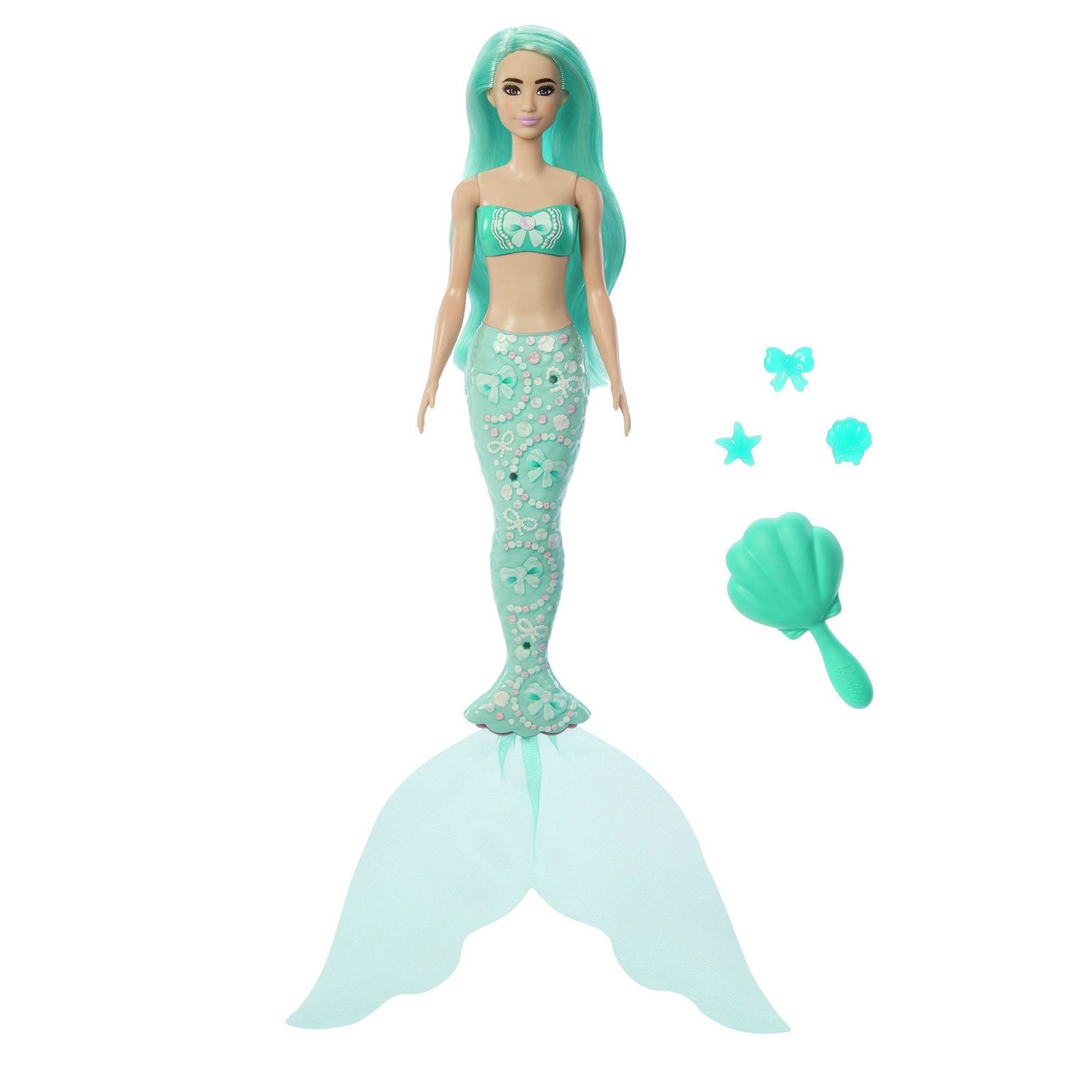 Barbie Colour Reveal Mermaid Gems Doll 32cm (British brand)