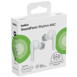 Belkin SoundForm Rhythm ANC earbuds white - British product