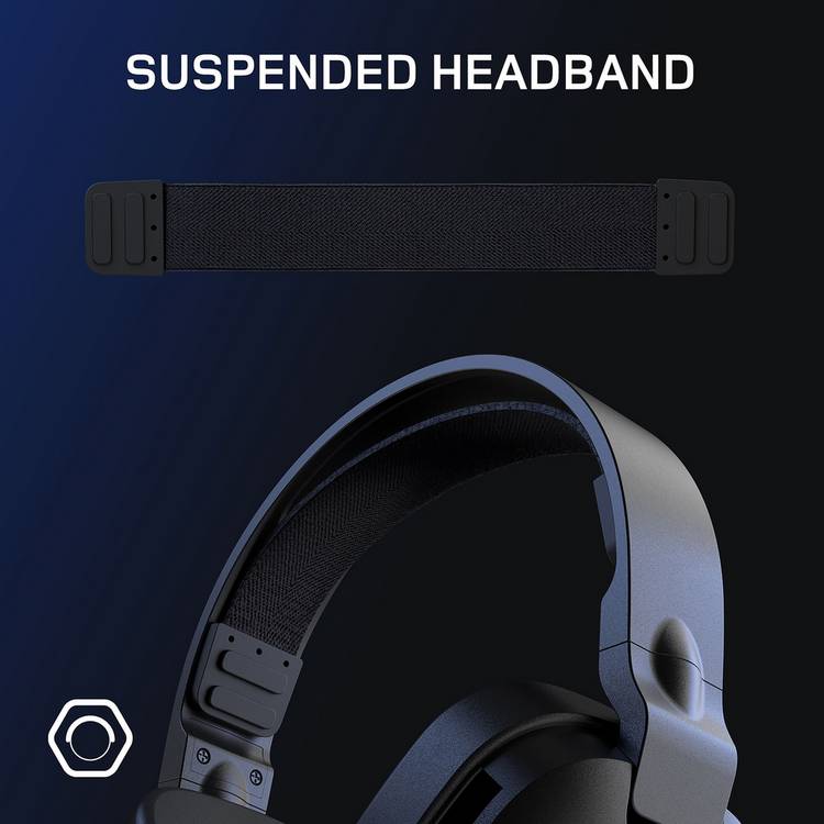 Gioteck TX5+ black gaming headset with RGB lighting - British product