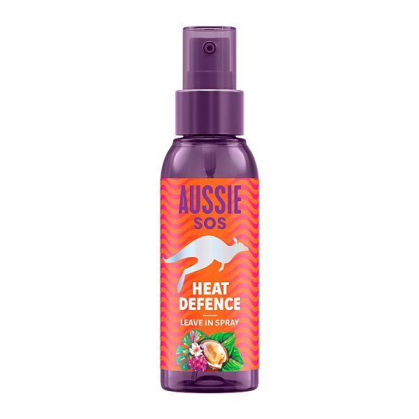 Aussie SOS Heat Protector Saviour Leave-In Hair Spray 100ml GOODS Superdrug   