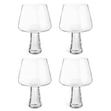 Habitat red wine glasses set of 4 16.3cm (British brand)