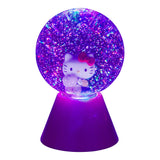 Hello Kitty glitter ball LED novelty light 17cm, UK version
