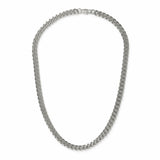 Uncommon Souls silver curb chain necklace (British brand)