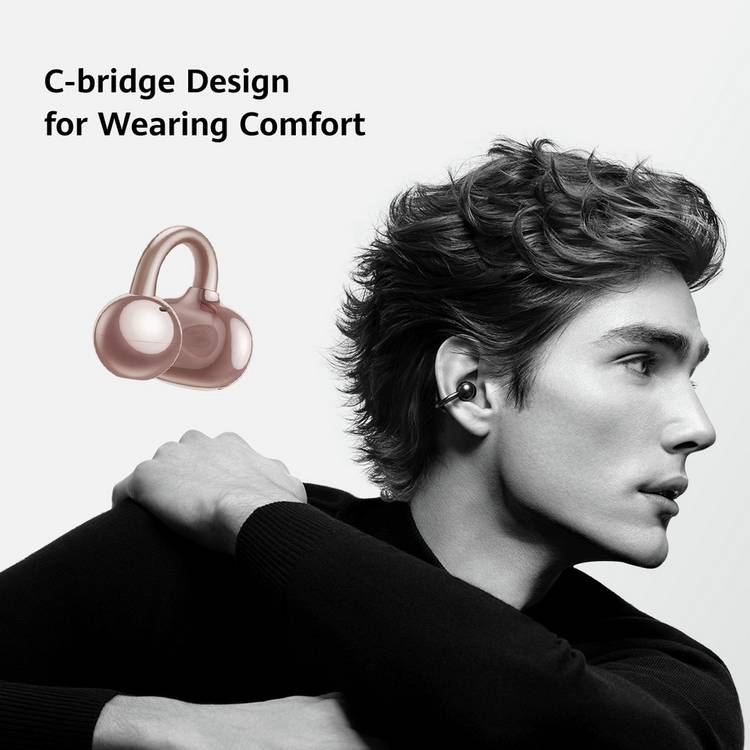 HUAWEI FreeClip wireless earbuds Rose Gold, UK version