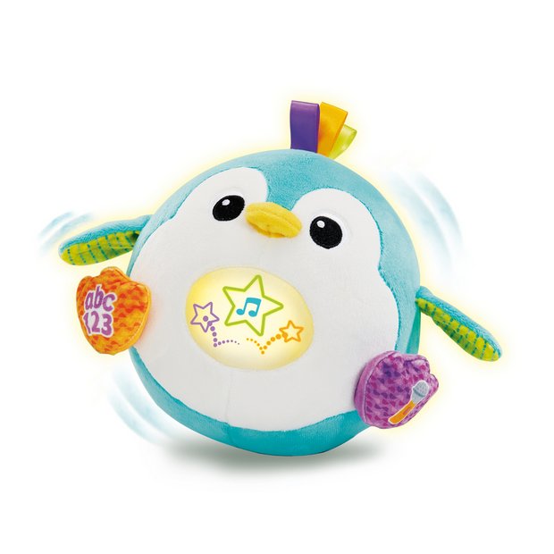Leapfrog 123 Bounce Penguin soft toy, 16.5cm - British product