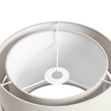 Argos Home two tier grey fabric lampshade 30cm, UK version