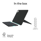 Logitech Flip Folio iPad keyboard case 11 inch, imported from the UK