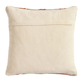 Habitat Woven Geometric Cushion Orange - 43x43cm